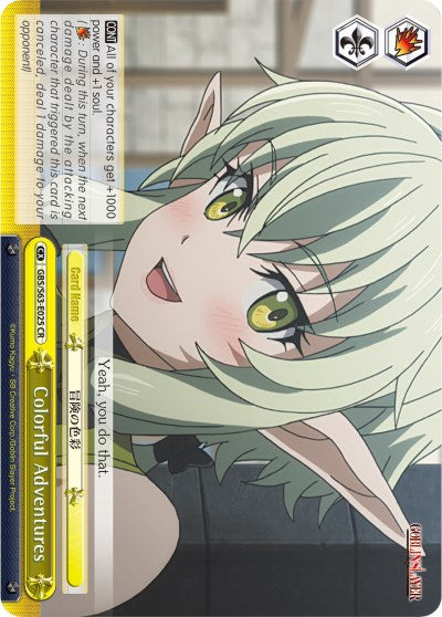 Image of Colorful Adventures (GBS/S63-E025 CR) [Goblin Slayer]