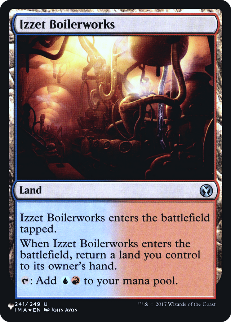 Image of Izzet Boilerworks [Secret Lair: Heads I Win, Tails You Lose]