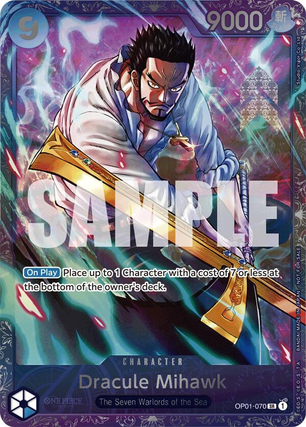 Image of Dracule Mihawk (Treasure Cup 2024) [One Piece Promotion Cards]