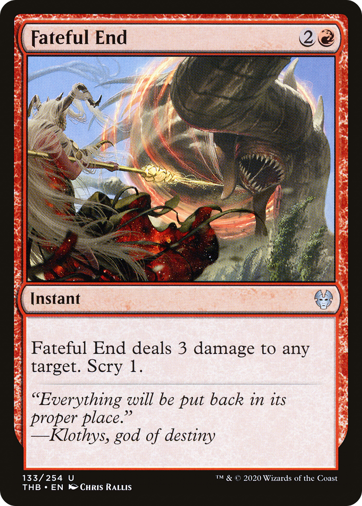 Image of Fateful End [Theros Beyond Death]