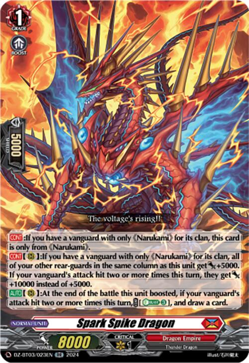 Image of Spark Spike Dragon (DZ-BT03/023EN) [Dimensional Transcendence]
