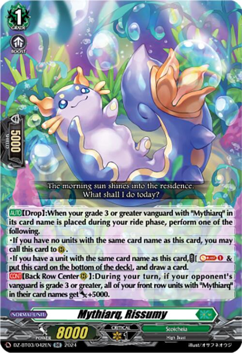 Image of Mythiarq, Rissumy (DZ-BT03/042EN) [Dimensional Transcendence]