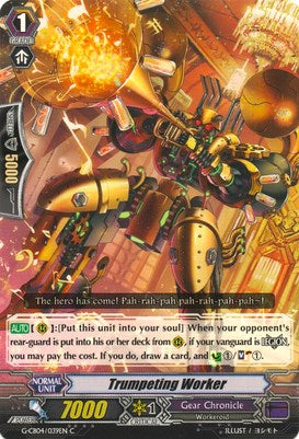 Image of Trumpeting Worker (G-CB04/039EN) [Gear of Fate]