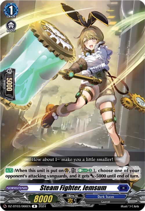 Image of Steam Fighter, Iemsum (DZ-BT03/066EN) [Dimensional Transcendence]