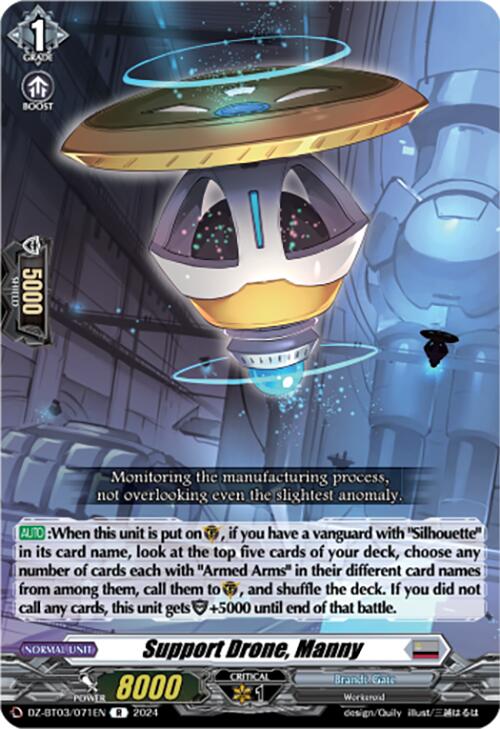 Image of Support Drone, Manny (DZ-BT03/071EN) [Dimensional Transcendence]