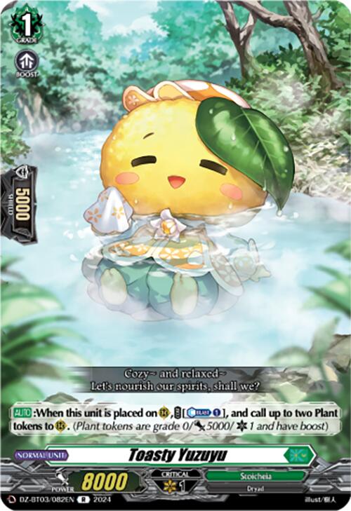 Image of Toasty Yuzuyu (DZ-BT03/082EN) [Dimensional Transcendence]
