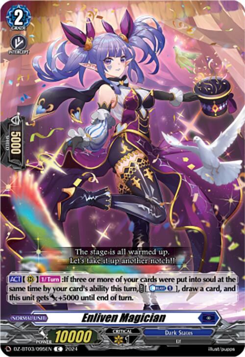 Image of Enliven Magician (DZ-BT03/095EN) [Dimensional Transcendence]