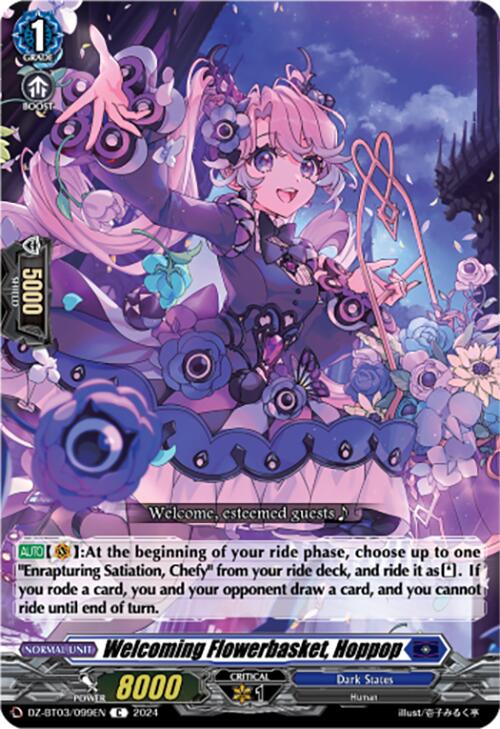 Image of Welcoming Flowerbasket, Hoppop (DZ-BT03/099EN) [Dimensional Transcendence]