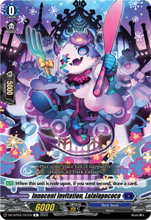 Image of Innocent Invitation, Lalalapococo (DZ-BT03/101EN) [Dimensional Transcendence]
