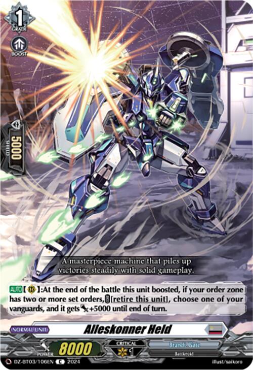 Image of Alleskonner Held (DZ-BT03/106EN) [Dimensional Transcendence]