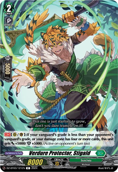 Image of Verdure Protector, Stigald (DZ-BT03/121EN) [Dimensional Transcendence]
