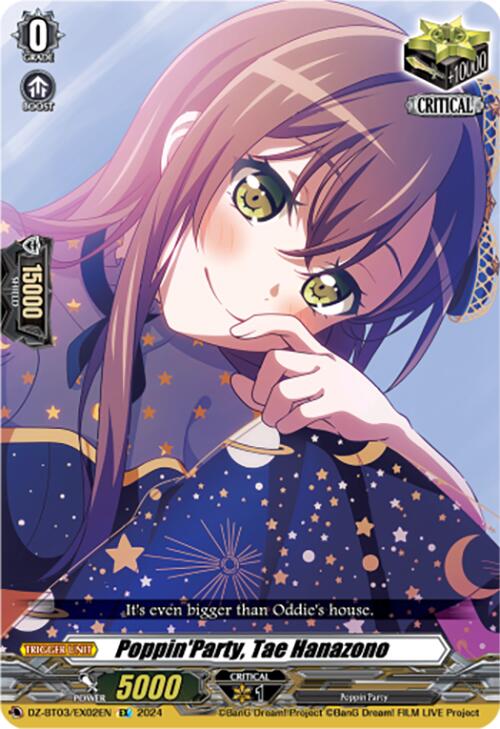 Image of Poppin'Party, Tae Hanazono (DZ-BT03/EX02EN) [Dimensional Transcendence]