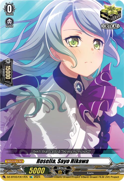 Image of Roselia, Sayo Hikawa (DZ-BT03/EX17EN) [Dimensional Transcendence]