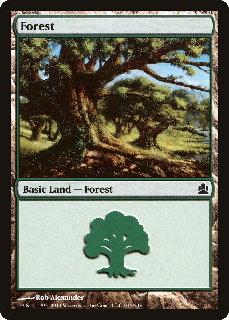 Image of Forest (315) [Commander 2011]