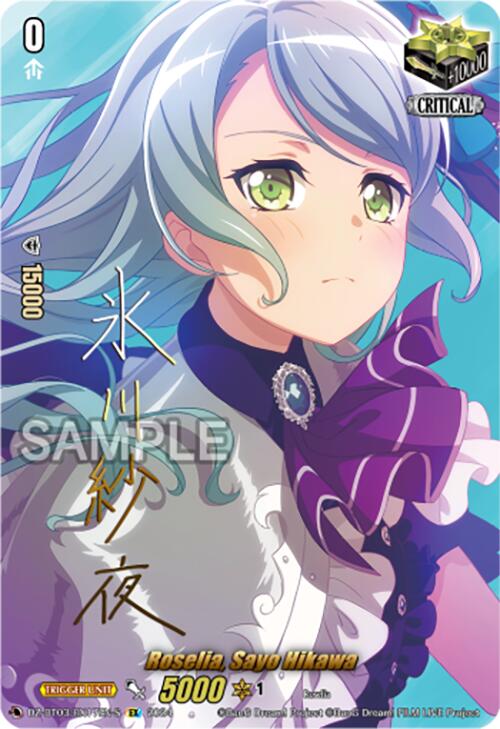 Image of Roselia, Sayo Hikawa (Foil) (DZ-BT03/EX17EN-S) [Dimensional Transcendence]