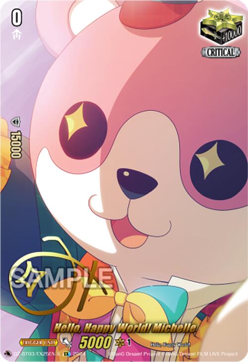 Image of Hello, Happy World! Michelle (Foil) (DZ-BT03/EX25EN-S) [Dimensional Transcendence]