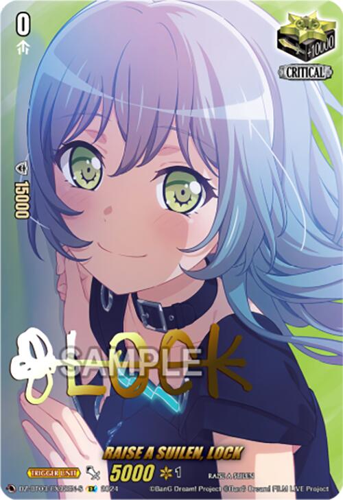 Image of RAISE A SUILEN, LOCK (Foil) (DZ-BT03/EX32EN-S) [Dimensional Transcendence]