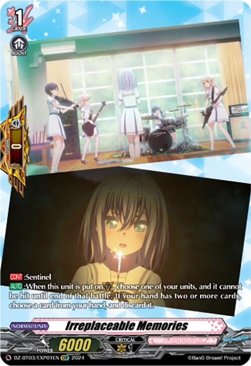 Image of Irreplaceable Memories (DZ-BT03/EXP01EN) [Dimensional Transcendence]