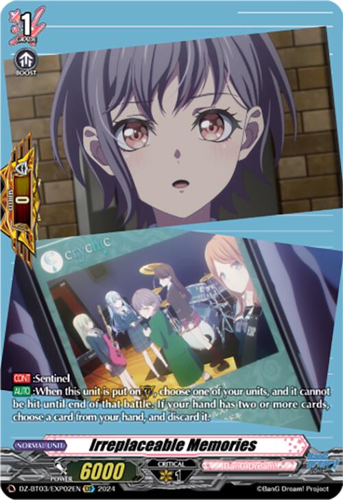 Image of Irreplaceable Memories (DZ-BT03/EXP02EN) [Dimensional Transcendence]