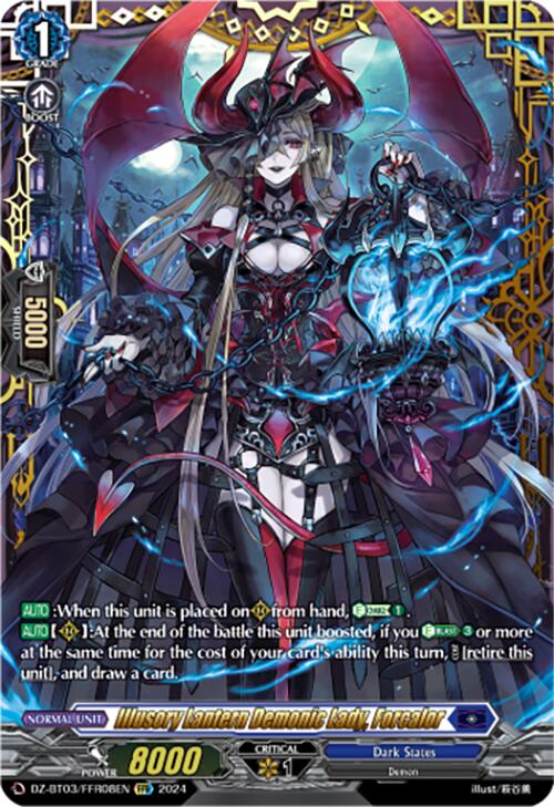 Image of Illusory Lantern Demonic Lady, Forcalor (DZ-BT03/FFR08EN) [Dimensional Transcendence]