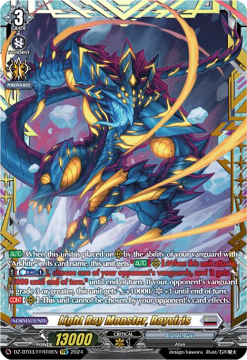 Image of Light Ray Monster, Rayviris (DZ-BT03/FFR10EN) [Dimensional Transcendence]