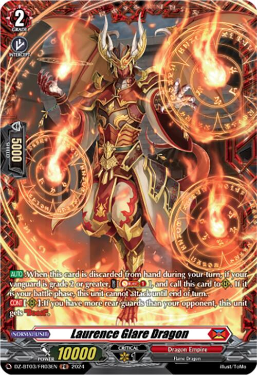 Image of Laurence Glare Dragon (DZ-BT03/FR03EN) [Dimensional Transcendence]