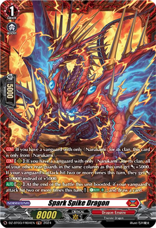 Image of Spark Spike Dragon (DZ-BT03/FR04EN) [Dimensional Transcendence]