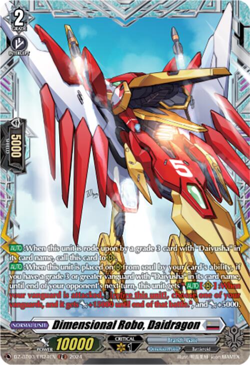 Image of Dimensional Robo, Daidragon (DZ-BT03/FR24EN) [Dimensional Transcendence]