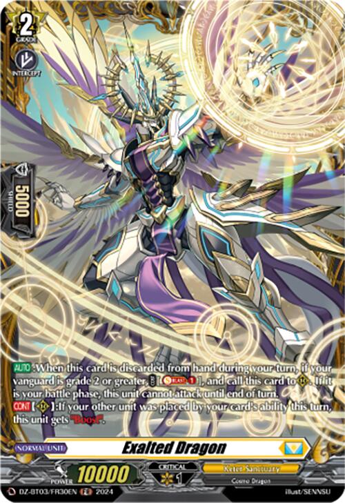 Image of Exalted Dragon (DZ-BT03/FR30EN) [Dimensional Transcendence]