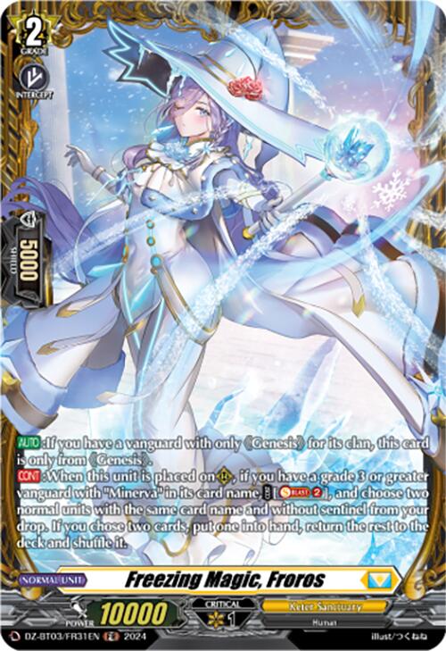 Image of Freezing Magic, Froros (DZ-BT03/FR31EN) [Dimensional Transcendence]
