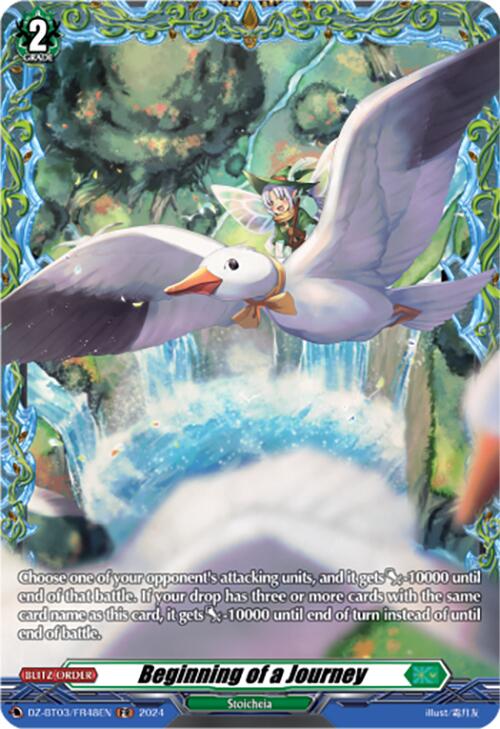 Image of Beginning of a Journey (DZ-BT03/FR48EN) [Dimensional Transcendence]