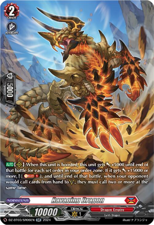 Image of Ravaging Dragon (DZ-BT03/SR06EN) [Dimensional Transcendence]