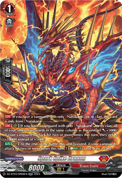 Image of Spark Spike Dragon (DZ-BT03/SR08EN) [Dimensional Transcendence]