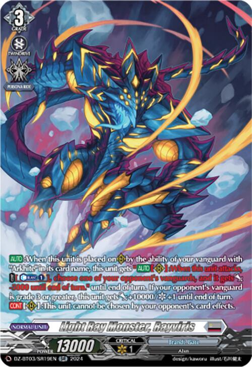 Image of Light Ray Monster, Rayviris (DZ-BT03/SR19EN) [Dimensional Transcendence]