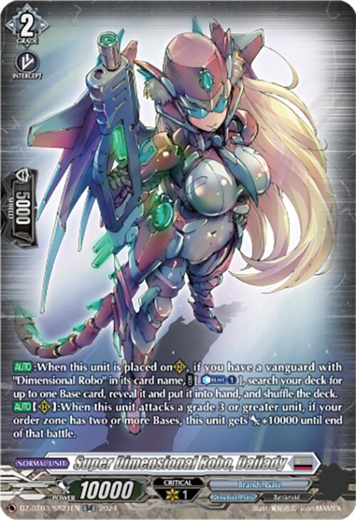 Image of Super Dimensional Robo, Dailady (DZ-BT03/SR21EN) [Dimensional Transcendence]