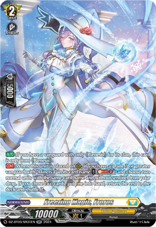 Image of Freezing Magic, Froros (DZ-BT03/SR31EN) [Dimensional Transcendence]