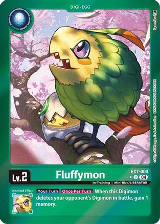 Image of Fluffymon [EX7-004] (Foil) [Digimon LIBERATOR]