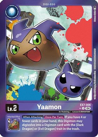 Image of Yaamon [EX7-006] (Foil) [Digimon LIBERATOR]