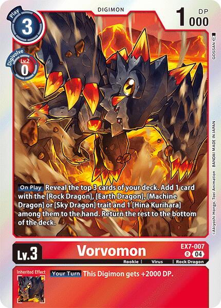 Image of Vorvomon [EX7-007] [Digimon LIBERATOR]