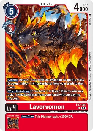 Image of Lavorvomon [EX7-009] [Digimon LIBERATOR]