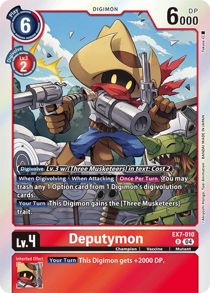 Image of Deputymon [EX7-010] [Digimon LIBERATOR]