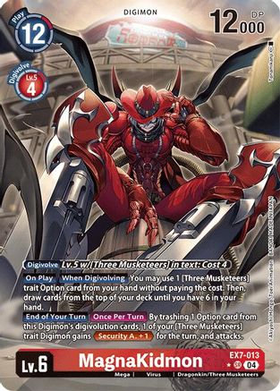 Image of MagnaKidmon [EX7-013] (Alternate Art) [Digimon LIBERATOR]