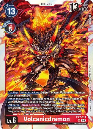 Image of Volcanicdramon [EX7-014] [Digimon LIBERATOR]