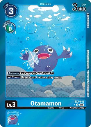Image of Otamamon [EX7-015] (Foil) [Digimon LIBERATOR]