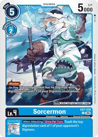 Image of Sorcermon [EX7-019] [Digimon LIBERATOR]