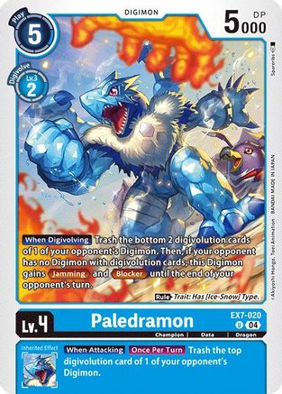 Image of Paledramon [EX7-020] [Digimon LIBERATOR]