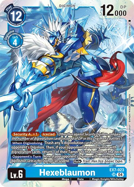 Image of Hexeblaumon [EX7-023] [Digimon LIBERATOR]