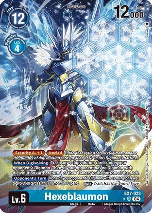 Image of Hexeblaumon [EX7-023] (Alternate Art) [Digimon LIBERATOR]