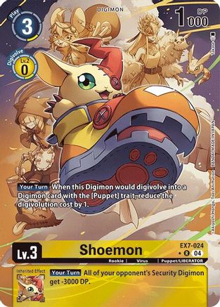 Image of Shoemon [EX7-024] (Alternate Art) [Digimon LIBERATOR]