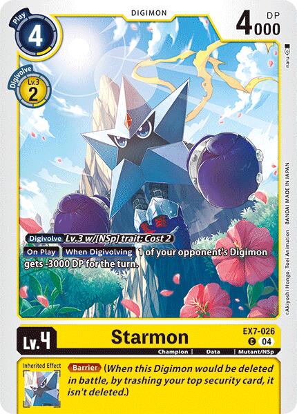 Image of Starmon [EX7-026] [Digimon LIBERATOR]